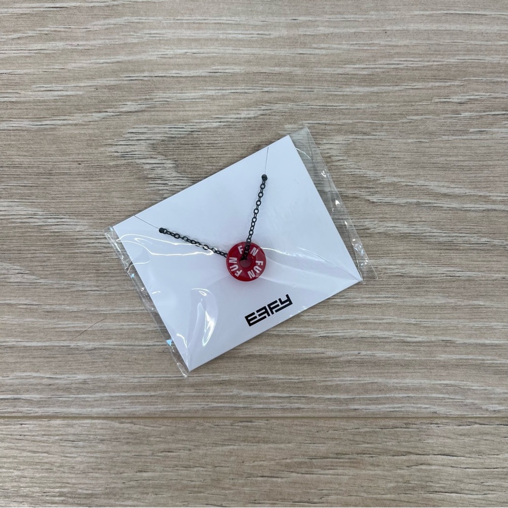NEW Eafy Carnival Cruise Fun Red Barrel Charm Necklace